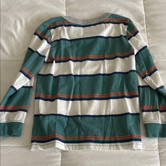 Kids' Long Sleeve Raglan and Striped Tees - Picture 4 of 7